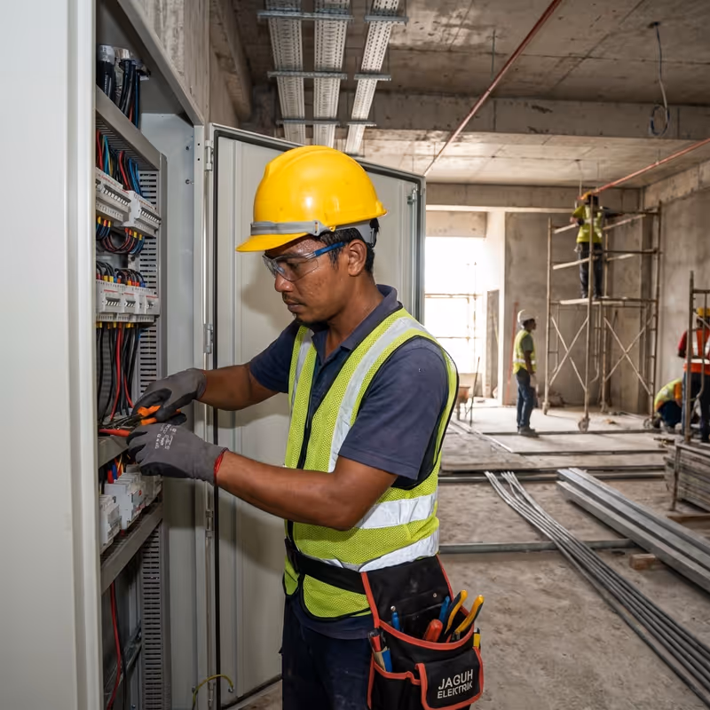 Pemasangan elektrikal